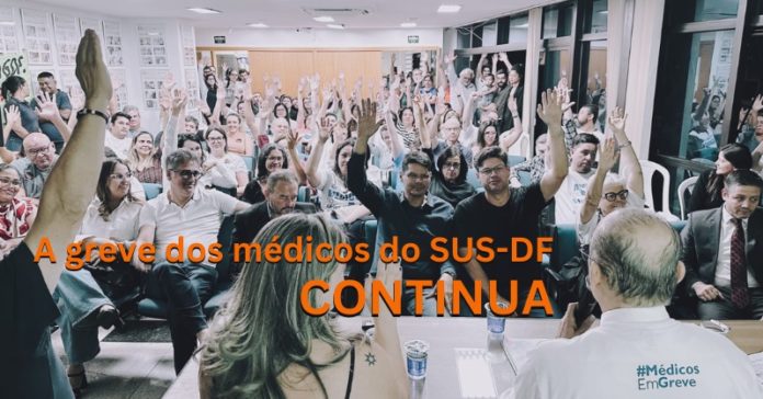 População que paga seus salários não pode ficar refém da greve dos médicos